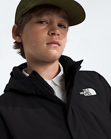 Boys Warm Antora Rain Jacket TNF TNF BlackTNF Black HERO3