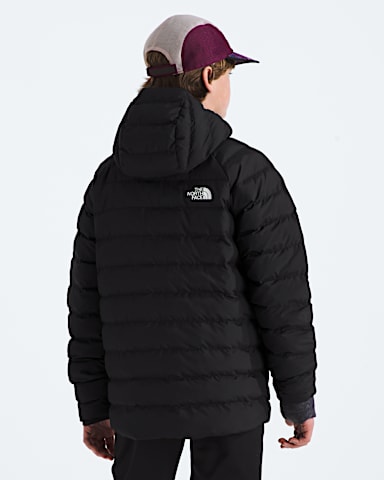 Veste capuche rversible Perrito pour garons TNF Noir TNFPerle Fumee BACK