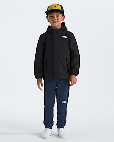 Kids Warm Antora Rain Jacket TNF TNF BlackTNF Black HERO2