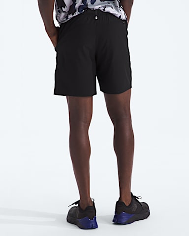 Mens Lightstride 7 Shorts TNF TNF Black BACK