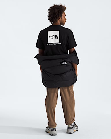 Mens Evolution Box NSE Regular ShortSleeve Tee TNF TNF BlackTNF White HERO2