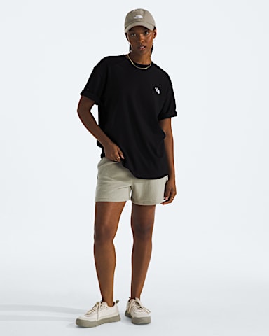 Tshirt ample manches courtes Evolution pour femme TNF Noir TNF HERO2