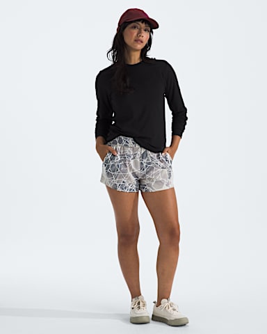Chandail manches longues Dune Sky pour femmes TNF Noir TNF HERO2