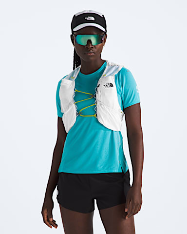 Summit Run Vest 10 TNF TNF WhiteWhite Ash MODELBACK