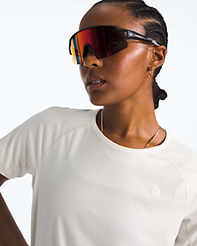 Haut  manches courtes Sunriser LIGHTRANGE pour femmes TNF Dune Blanche HERO2