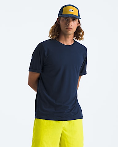 Mens Dune Sky ShortSleeve Crew TNF Summit Navy Main