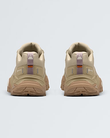 Womens Offtrail Hike GORETEX Shoes TNF Pale KhakiKhaki Stone BACK