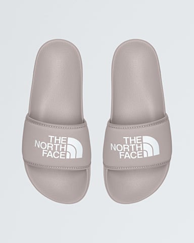 Womens Base Camp Slides III TNF Moonstone GreyTNF White DETAILINSTEP