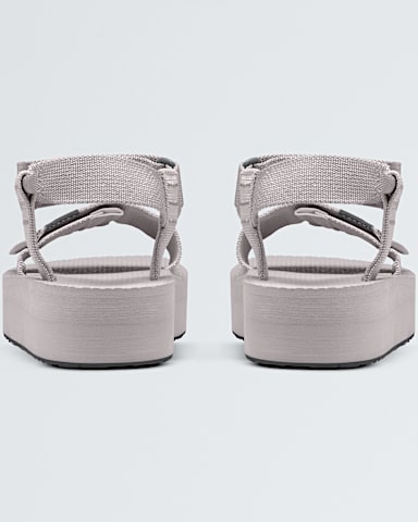 Womens Skeena Platform Sandals TNF Moonstone GreySmoked Pearl BACK