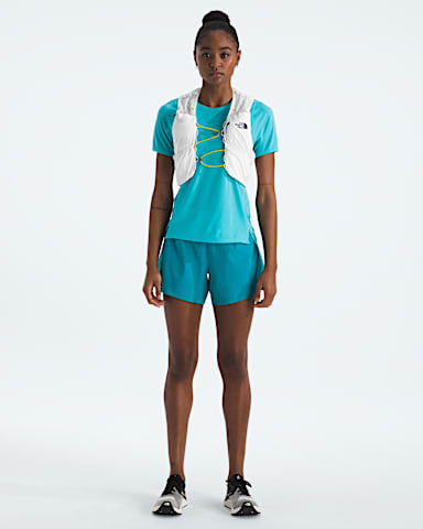 Summit Run Vest 5 TNF TNF WhiteWhite Ash MODELBACK