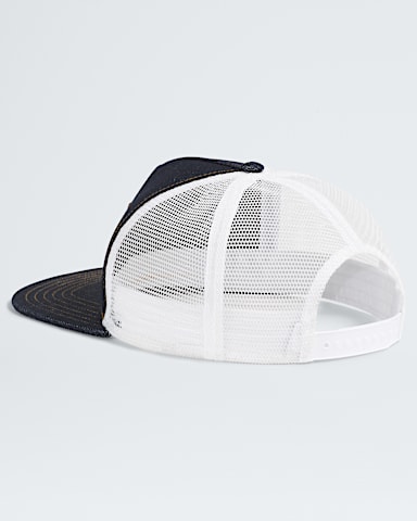 Half Dome Trucker TNF DenimLeather Patch BACK