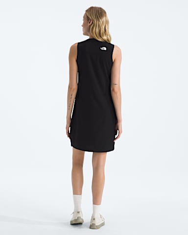 Womens Packable Dress TNF TNF Black BACK