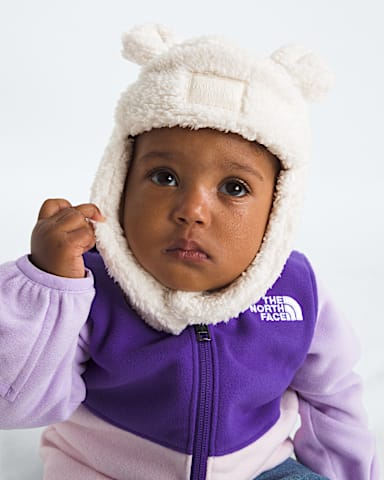 Baby Bear Trapper TNF White Dune MODELBACK