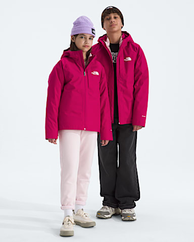 Boys Girls Perrito 4N1 Hooded Jacket TNF Lali Guran Main