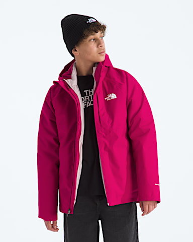 Boys Girls Perrito 4N1 Hooded Jacket TNF Lali Guran HERO3