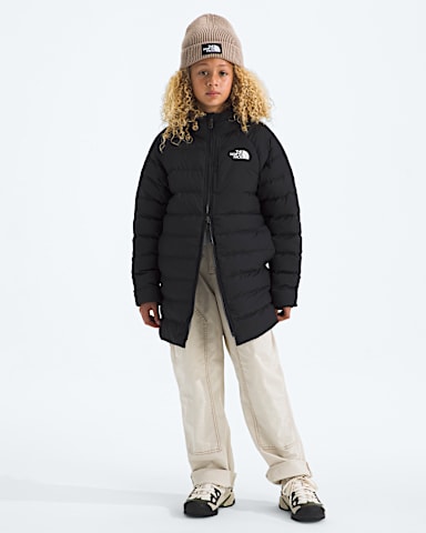 Parka Perrito rversible pour filles TNF Noir TNF HERO