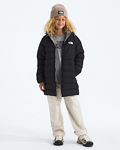 Parka Perrito rversible pour filles TNF Noir TNF HERO2