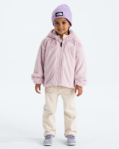 Veste rversible Shasta fermeture clair pour petites filles TNF Fleur Pale HEROREV