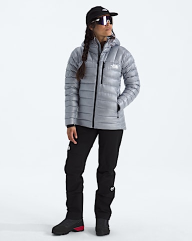 Womens Summit Breithorn Hoodie TNF Blue Flax HERO2