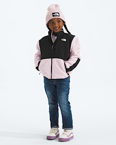 Kids Denali Jacket TNF Pale Blossom HERO2