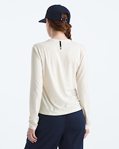 Womens Dune Sky LongSleeve TNF White Dune BACK