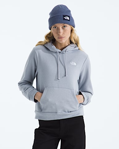 Womens Evolution Simple Dome Regular Hoodie TNF Blue Flax Main