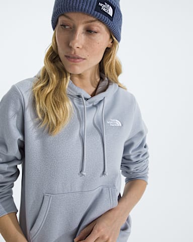 Womens Evolution Simple Dome Regular Hoodie TNF Blue Flax HERO2