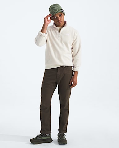 Mens Evolution Simple Dome Regular Zip TNF White Dune HERO2