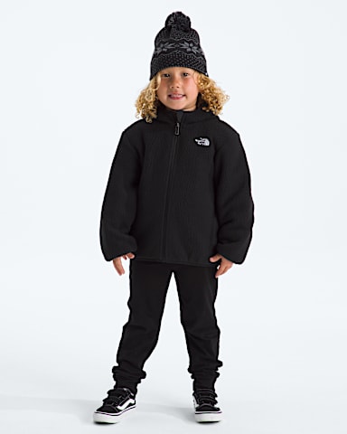 Kids Boys Reversible Shasta FullZip Hooded Jacket TNF Smoked Pearl HEROREV