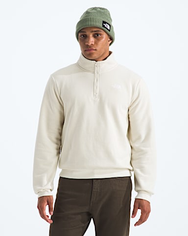Mens Evolution Simple Dome Regular Zip TNF White Dune Main