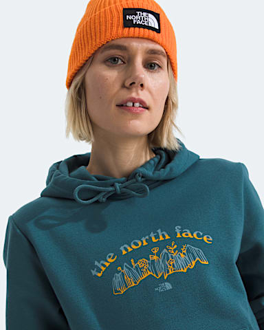 Womens Evolution RetroGrowth HoodieGraphic TNF Space HERO3