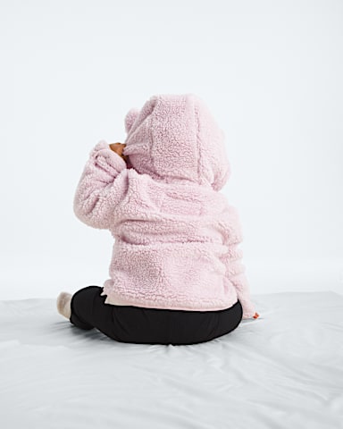 Chandail capuche Campshire avec fermeture clair pour bb TNF Fleur Pale HERO3
