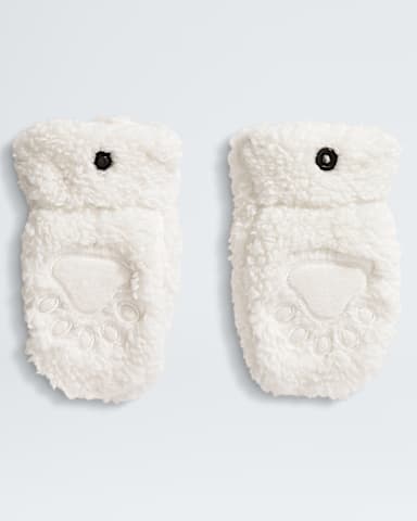 Baby Bear Mitts TNF White Dune DETAIL3