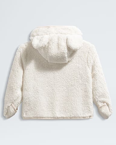 Chandail capuche Campshire avec fermeture clair pour bb TNF Dune Blanche ALTBACK