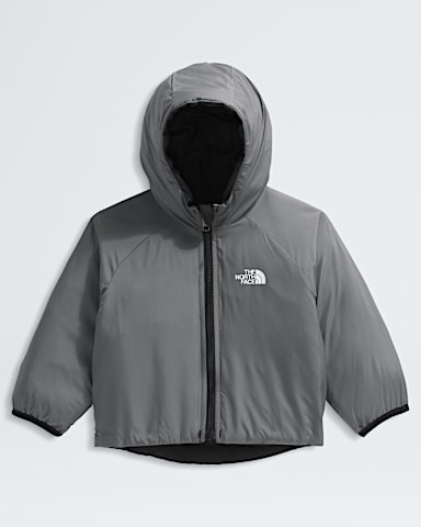 Baby Reversible Perrito Hooded Jacket TNF TNF BlackSmoked Pearl HEROREV