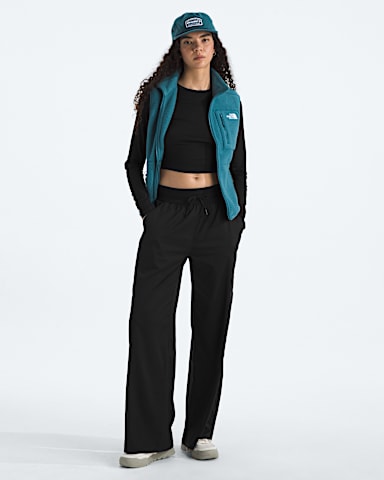 Womens Aphrodite Arise WideLeg Pant TNF TNF Black HERO2