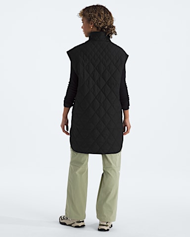 Veste isole Diamond Peak pour femmes TNF TNF Noir BACK