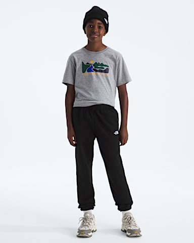Boys Girls Evolution Simple Dome Pants TNF TNF Black HERO2