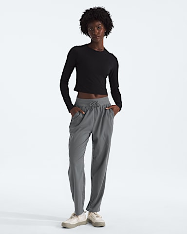 Womens Aphrodite Arise Ankle Pant TNF Smoked Pearl HERO2