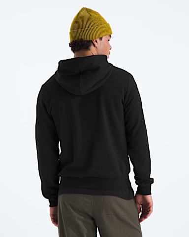 Chandail  capuchon  glissire pleine longueur Evolution Simple Dome pour hommes TNF Noir TNF BACK