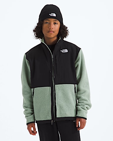 Boys Girls Denali Jacket TNF Slate Moss HERO3