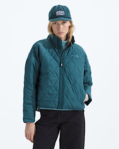 Womens Diamond Peak Insulated Jacket TNF Space Main