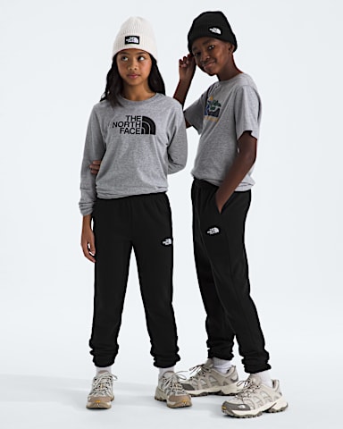 Boys Girls Evolution Simple Dome Pants TNF TNF Black Main