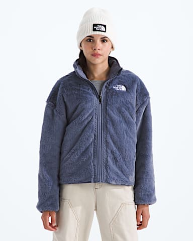 Girls Reversible Shasta FullZip Jacket TNF Twilight Galaxy HEROREV