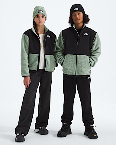 Boys Girls Denali Jacket TNF Slate Moss Main