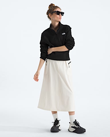 Womens Evolution Simple Dome Regular Zip TNF TNF Black HERO2