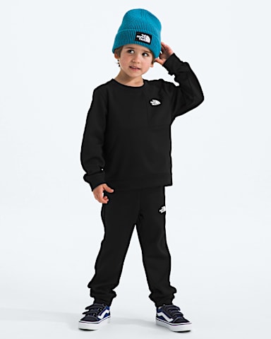 Ensemble en molleton TNF Performance pour enfants TNF Noir TNF HERO2