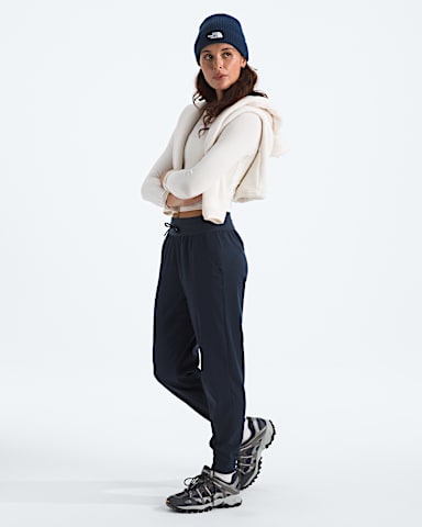 Womens Aphrodite Arise Joggers TNF Summit Navy HERO2