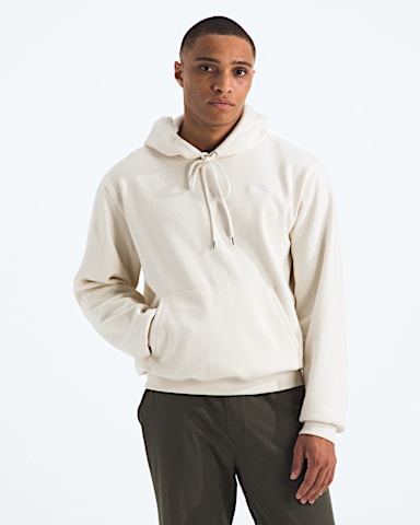 Mens TNF Essential Simple Dome Relaxed Hoodie TNF White Dune Main