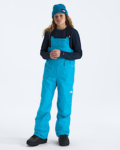 Boys Girls Freedom Insulated Bibs TNF Meridian Blue HERO2